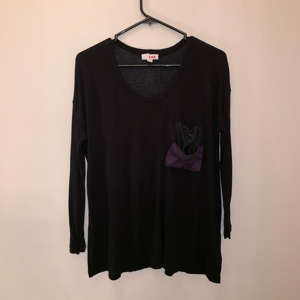 LNA - Long Sleeve With Silk Pockets